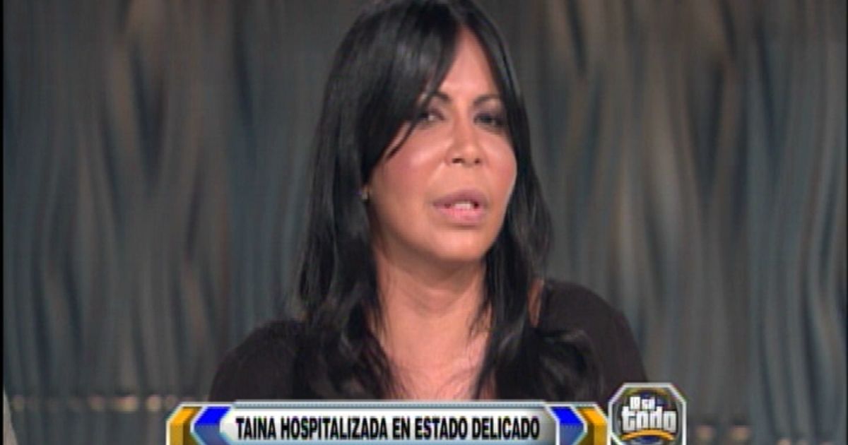 Recaída de salud para Noris Díaz (La Taína)  - Noticias - Videos