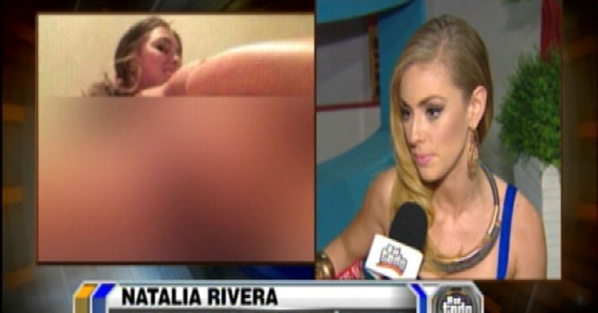 Natalia Rivera confundida con una actriz porno.