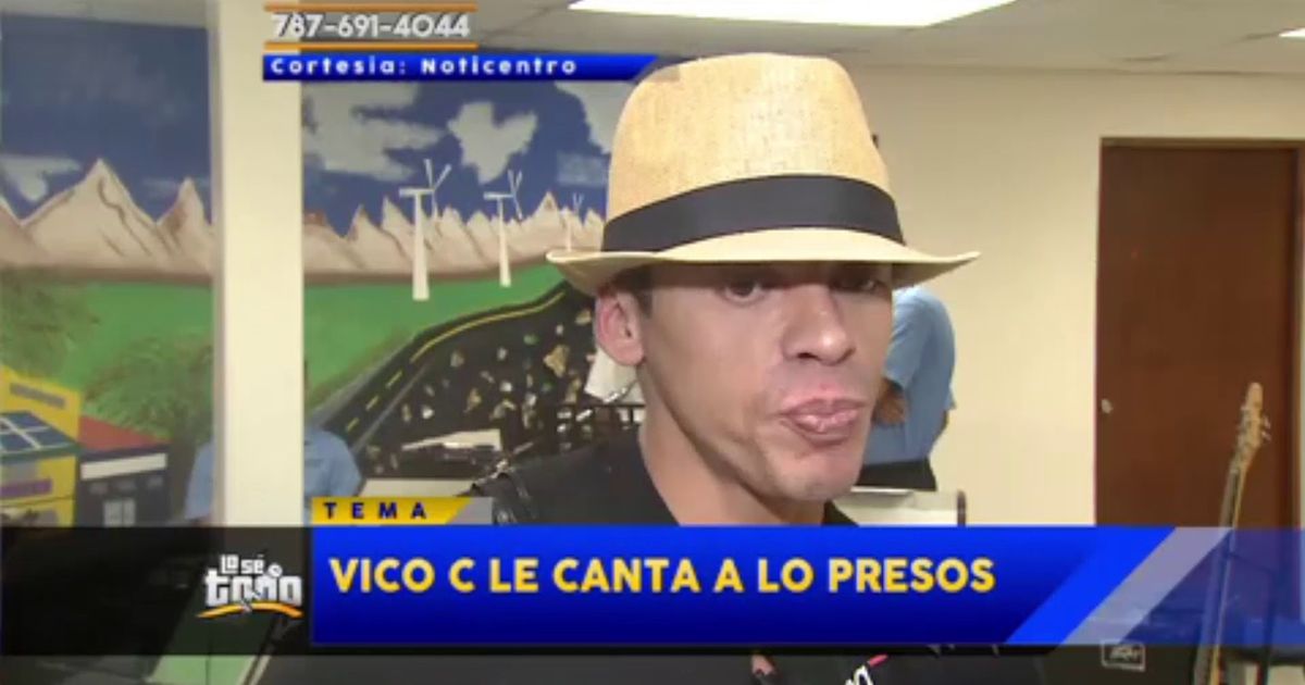 Vico C fue de visita a la cárcel de Bayamón  - Noticias - Videos