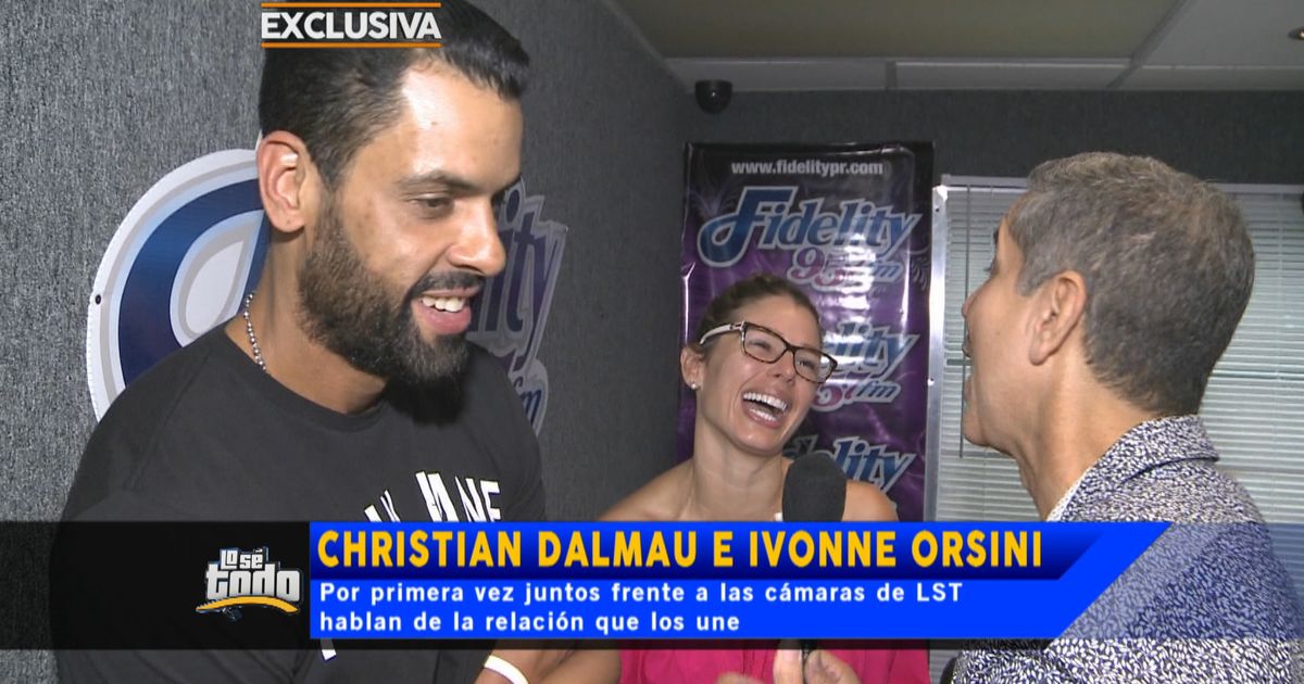 Ivonne Orsini y Christian Dalmau se dejan ver juntitos ...