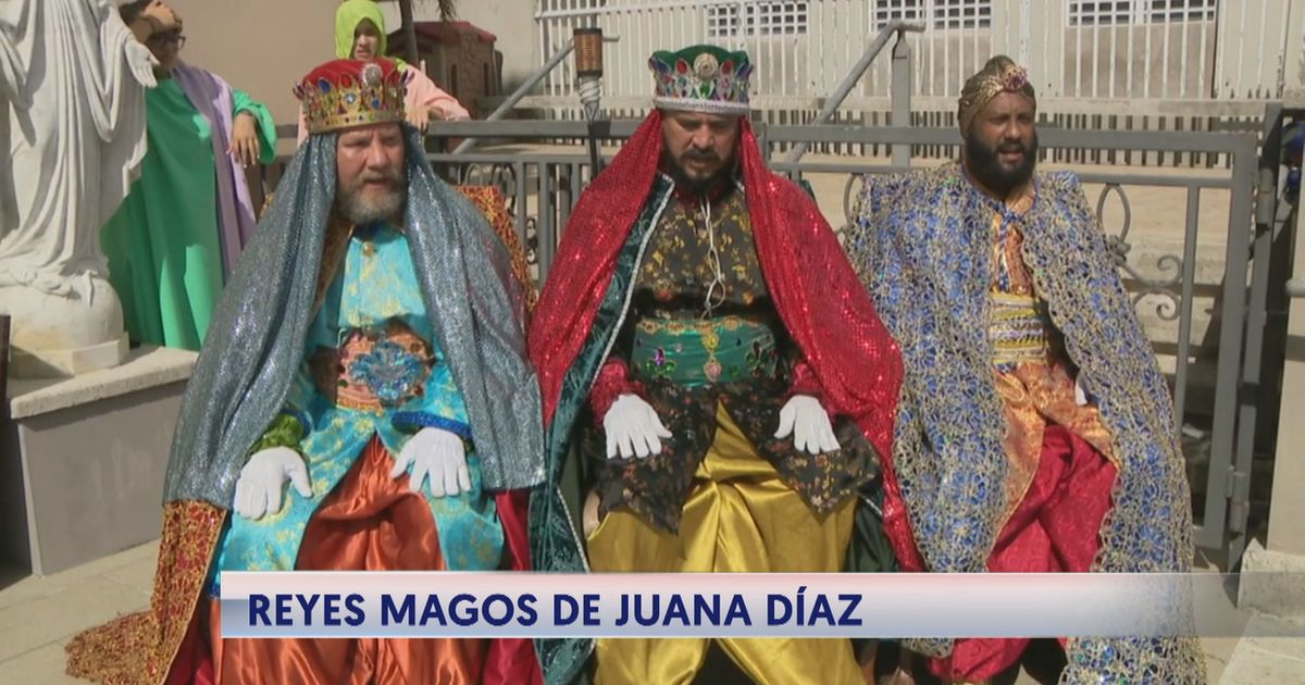 Los Tres Reyes Magos De Juana Díaz De Visita En Trujillo Alto Wapatv Noticias Videos 