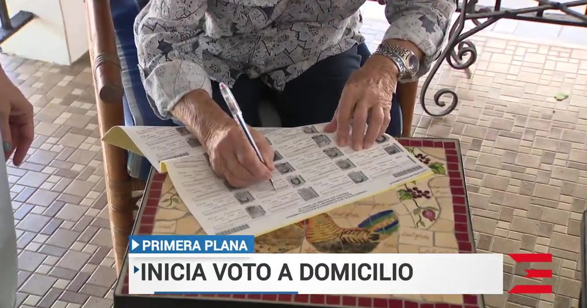 Comienza el voto a domicilio para miles de electores WAPA.tv