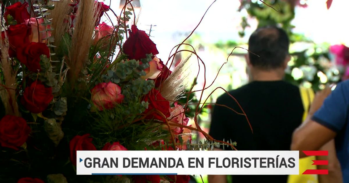 Cómo está el ambiente en las floristerías a dos días de San Valentín? -  WAPA.tv - Noticias - Videos